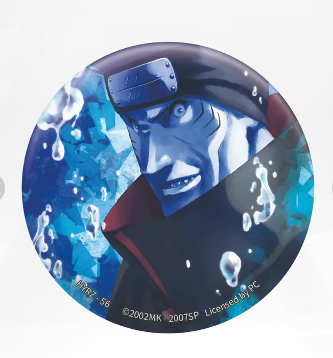 KAYOU Naruto Badge Set 4 Ninja Art