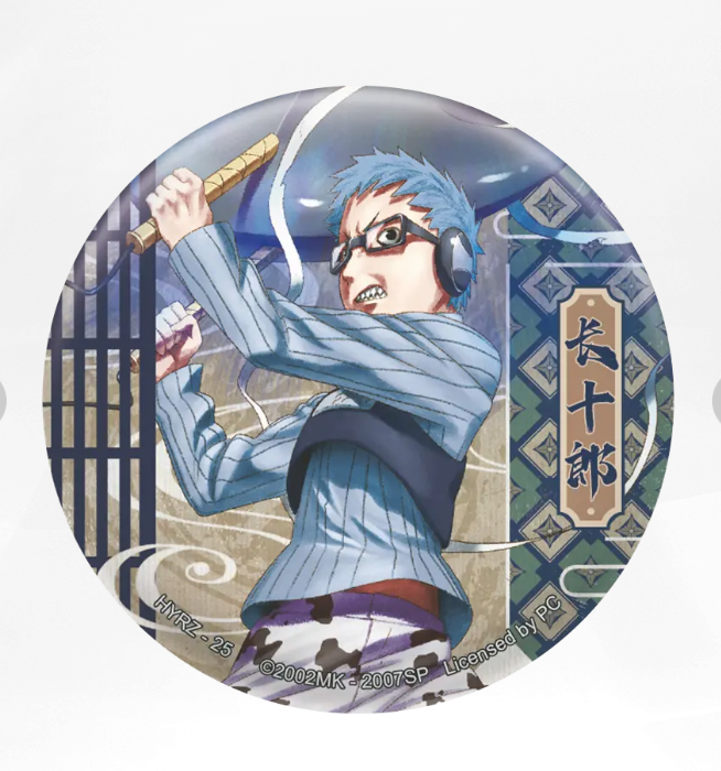 KAYOU Naruto Badge Set 4 Ninja Art