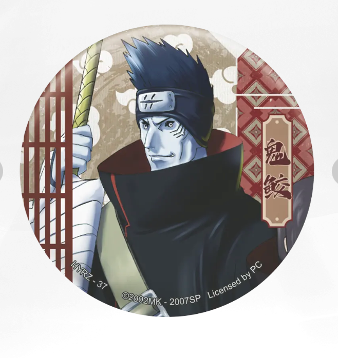 KAYOU Naruto Badge Set 4 Ninja Art