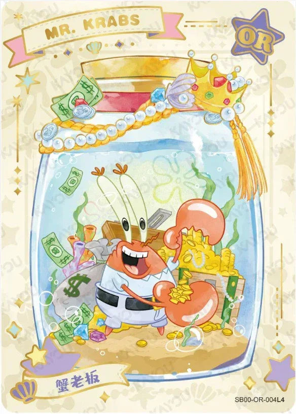 KAYOU SpongeBob L4 OR Set (001-013) - FansTradingCards