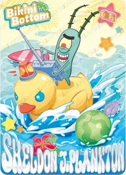 KAYOU SpongeBob L4 OR Set (001-013) - FansTradingCards