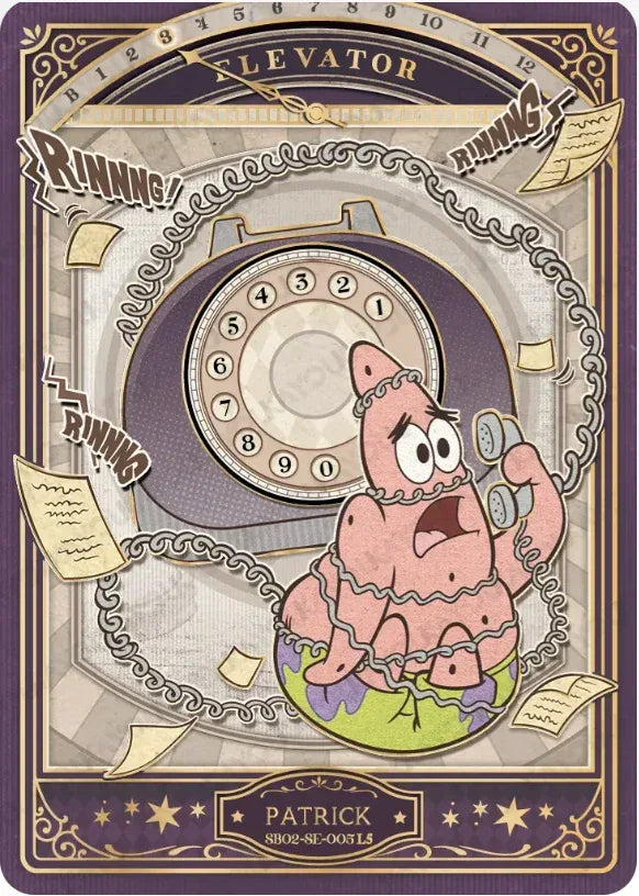 KAYOU SpongeBob L5 SE Set (001-007) - FansTradingCards