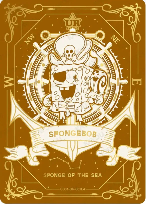 KAYOU SpongeBob L4 UR Set (001-017) - FansTradingCards