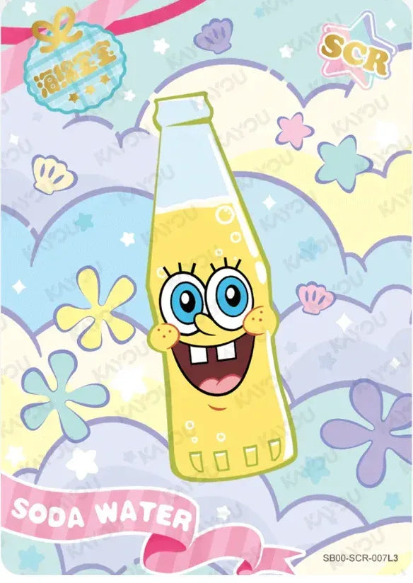 KAYOU SpongeBob L3 SCR Set (001-012) - FansTradingCards