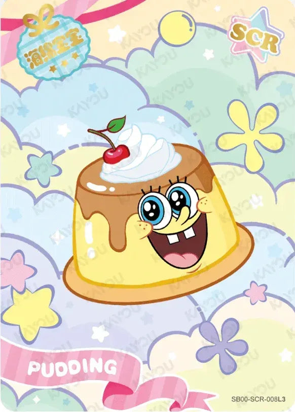 KAYOU SpongeBob L3 SCR Set (001-012) - FansTradingCards