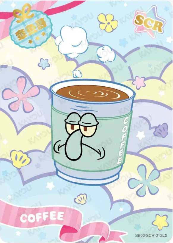 KAYOU SpongeBob L3 SCR Set (001-012) - FansTradingCards