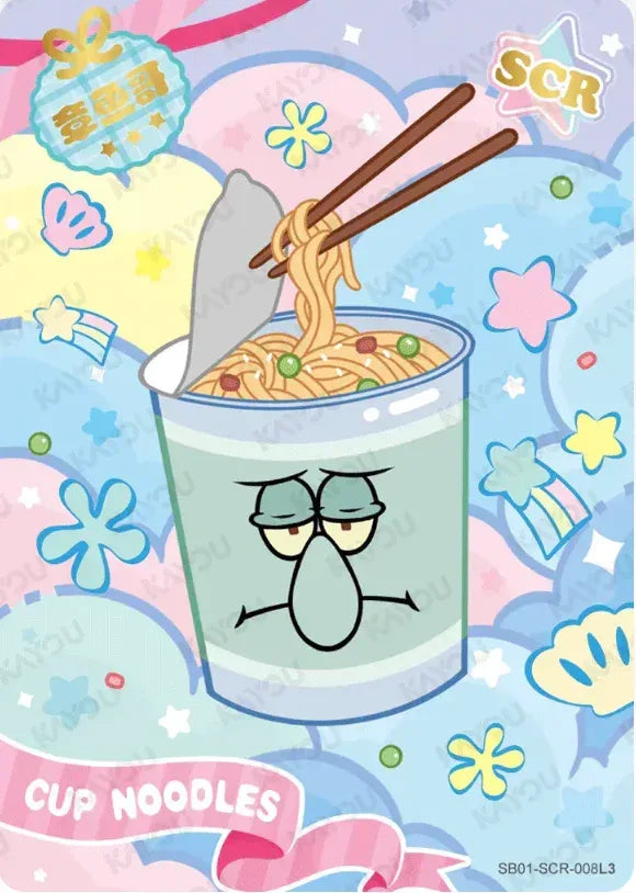 KAYOU SpongeBob L3 SCR Set (001-012) - FansTradingCards