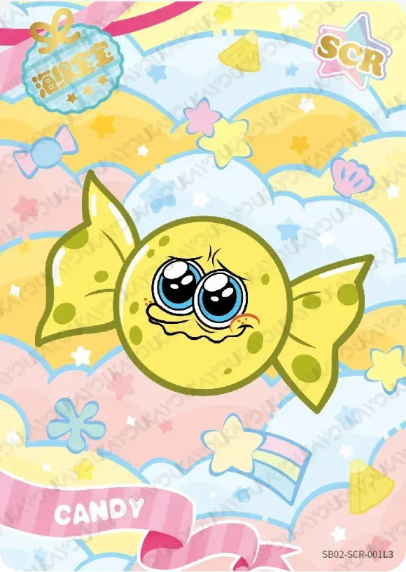 KAYOU SpongeBob L3 SCR Set (001-012) - FansTradingCards