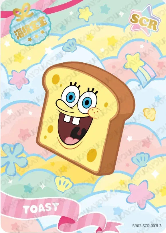 KAYOU SpongeBob L3 SCR Set (001-012) - FansTradingCards