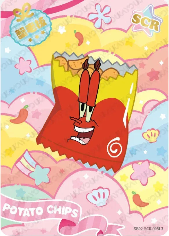 KAYOU SpongeBob L3 SCR Set (001-012) - FansTradingCards