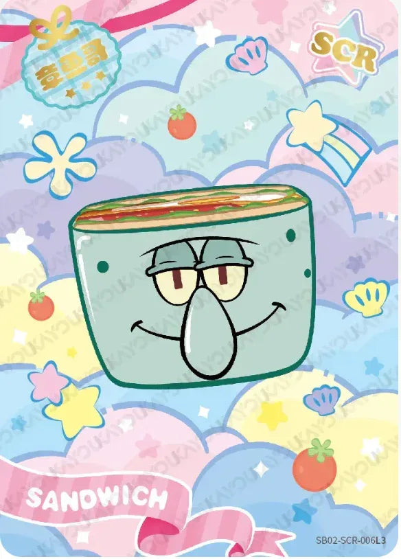 KAYOU SpongeBob L3 SCR Set (001-012) - FansTradingCards