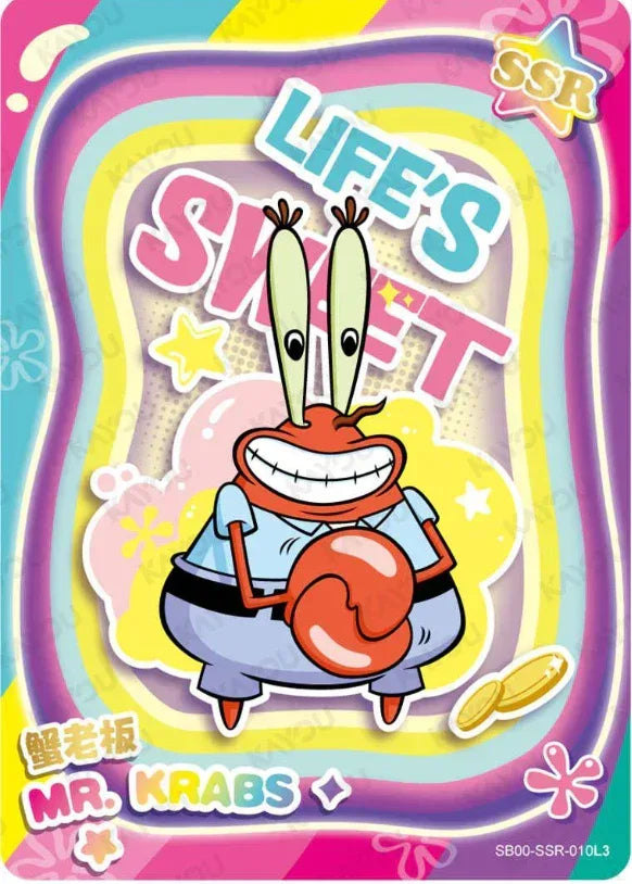 KAYOU SpongeBob L3 SSR Set (001-022) - FansTradingCards