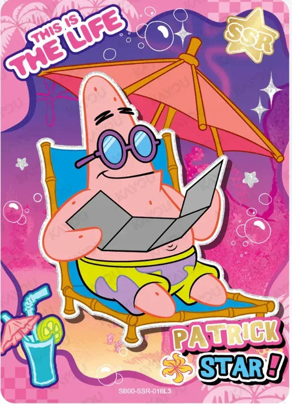 KAYOU SpongeBob L3 SSR Set (001-022) - FansTradingCards