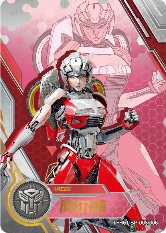 KAYOU Transformers Tier 1 BP Set (001-008)