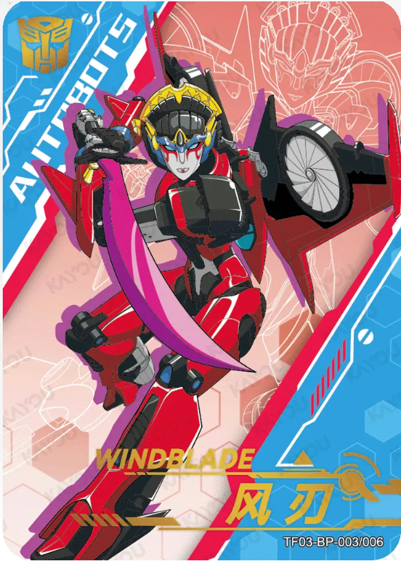 KAYOU Transformers Tier 1 BP Set (001-008)