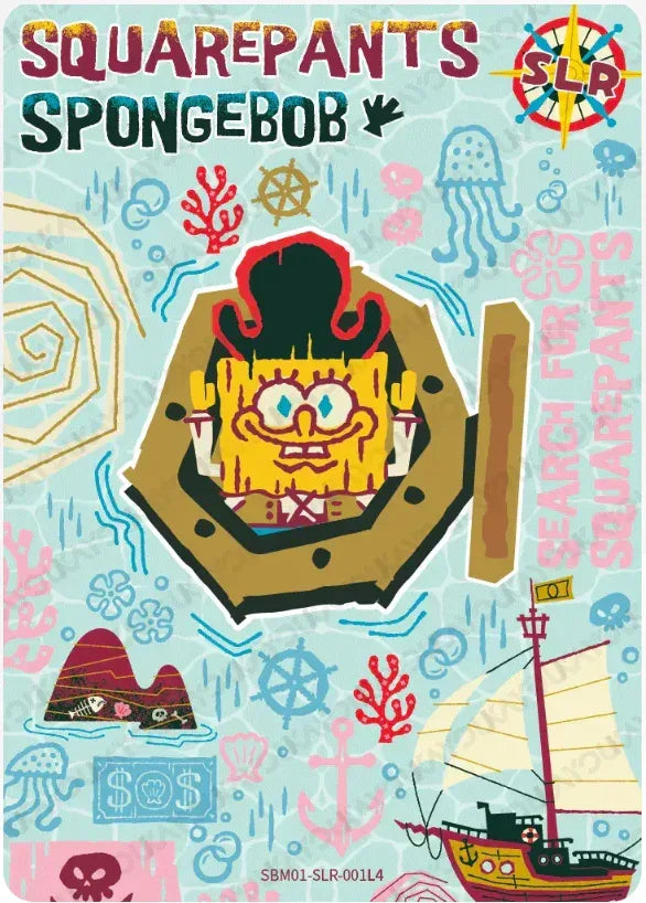 KAYOU SpongeBob L2 SLR Set (001-016） - FansTradingCards
