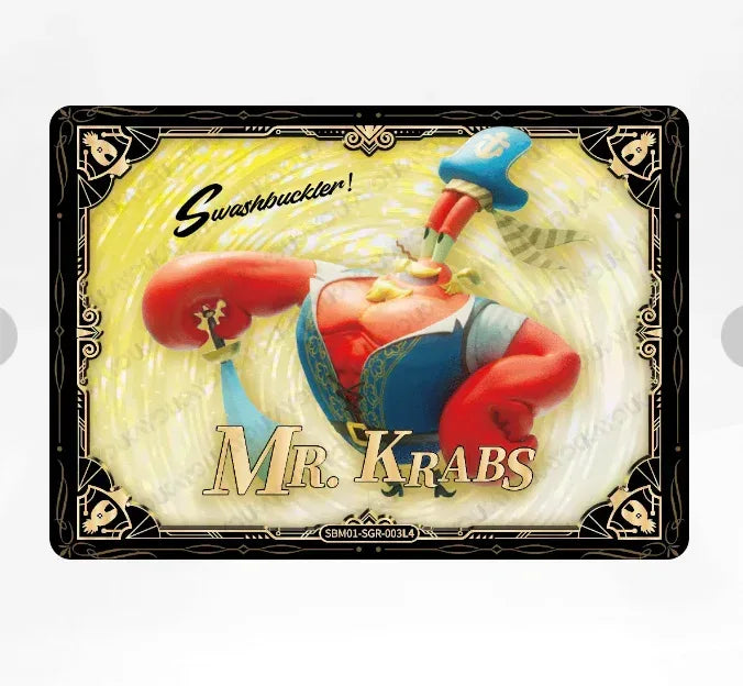 KAYOU SpongeBob L3 SGR Set (001-011) - FansTradingCards