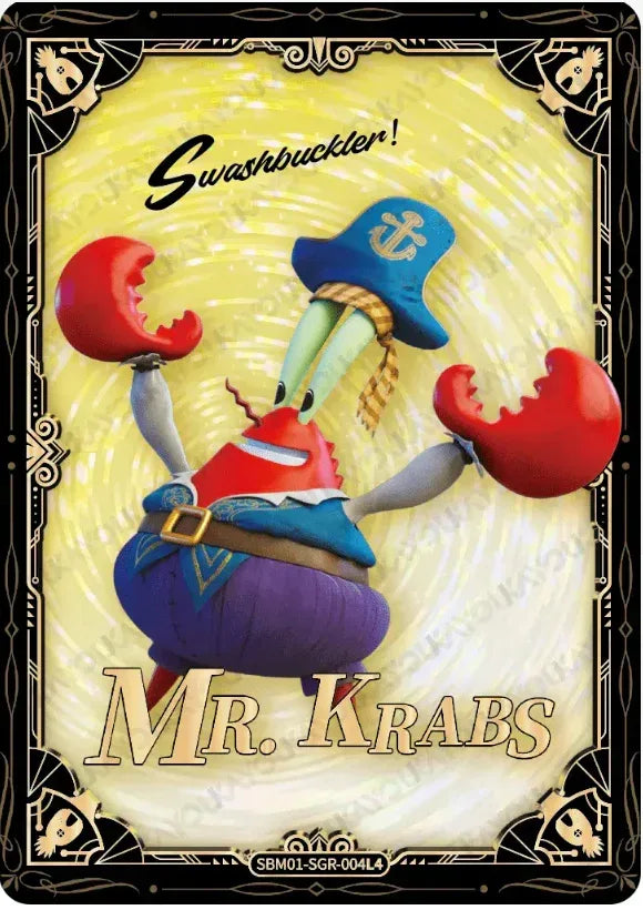 KAYOU SpongeBob L3 SGR Set (001-011) - FansTradingCards