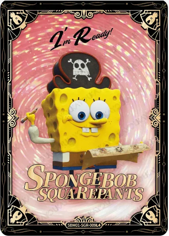 KAYOU SpongeBob L3 SGR Set (001-011) - FansTradingCards