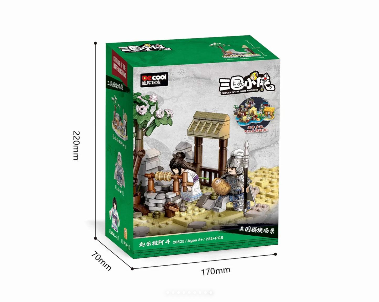 DeCool Three Kingdoms 20518-20525 Mini-Theme Set Pre-Order