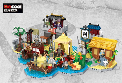 DeCool Three Kingdoms 20518-20525 Mini-Theme Set Pre-Order