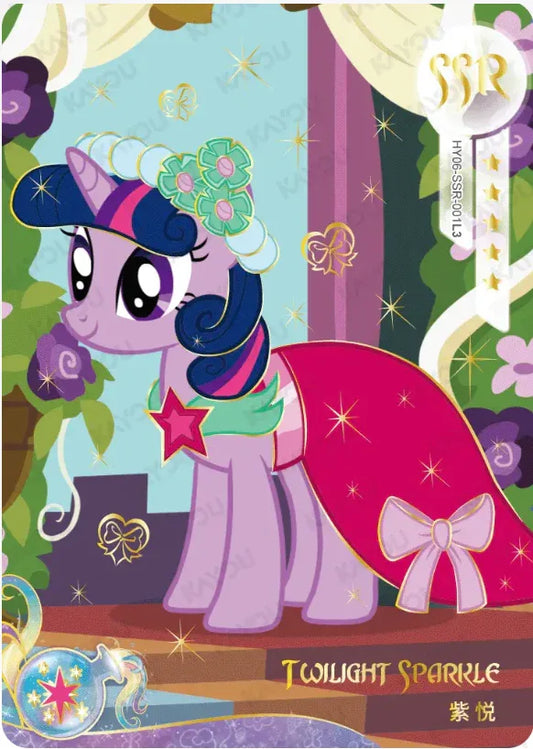 KAYOU My Little Pony L3 SSR Set (Moon 6/7/8/9/10) - FansTradingCards
