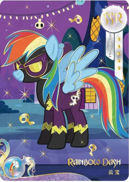KAYOU My Little Pony L3 SSR Set (Moon 6/7/8/9/10) - FansTradingCards