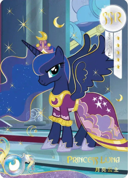 KAYOU My Little Pony L3 SSR Set (Moon 6/7/8/9/10) - FansTradingCards