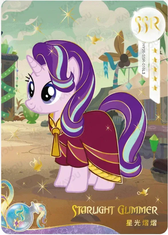 KAYOU My Little Pony L3 SSR Set (Moon 6/7/8/9/10) - FansTradingCards