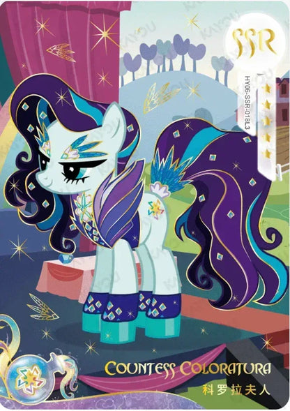 KAYOU My Little Pony L3 SSR Set (Moon 6/7/8/9/10) - FansTradingCards