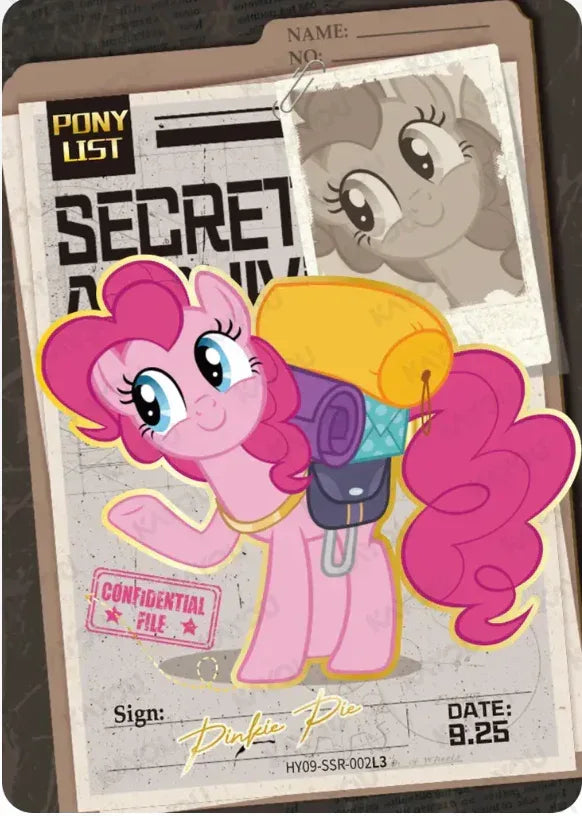 KAYOU My Little Pony L3 SSR Set (Moon 6/7/8/9/10) - FansTradingCards