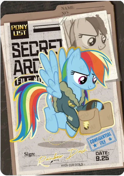 KAYOU My Little Pony L3 SSR Set (Moon 6/7/8/9/10) - FansTradingCards