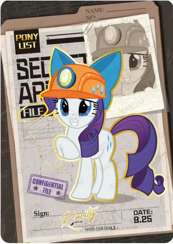 KAYOU My Little Pony L3 SSR Set (Moon 6/7/8/9/10) - FansTradingCards