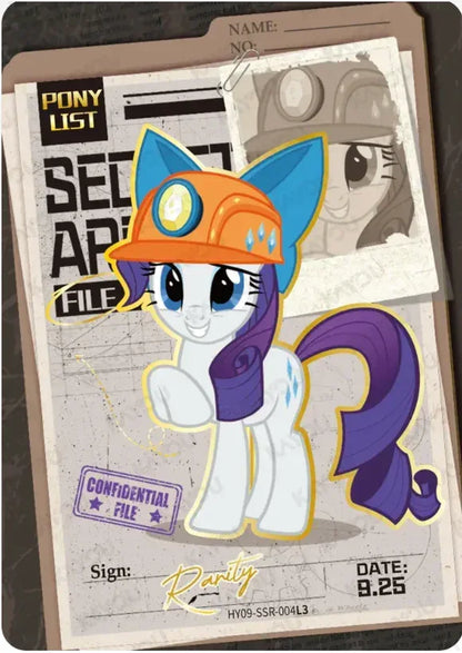KAYOU My Little Pony L3 SSR Set (Moon 6/7/8/9/10) - FansTradingCards