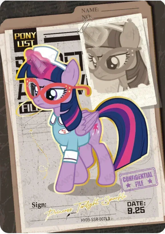 KAYOU My Little Pony L3 SSR Set (Moon 6/7/8/9/10) - FansTradingCards