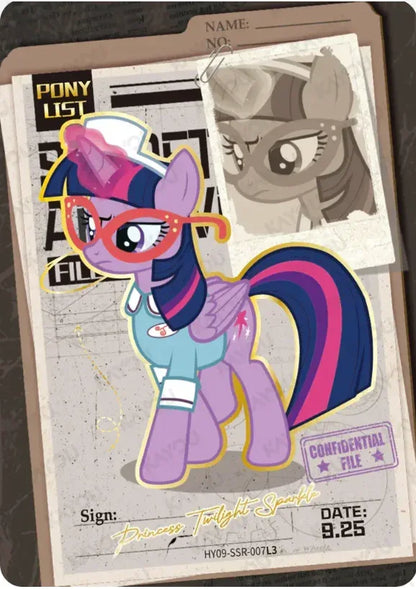 KAYOU My Little Pony L3 SSR Set (Moon 6/7/8/9/10) - FansTradingCards