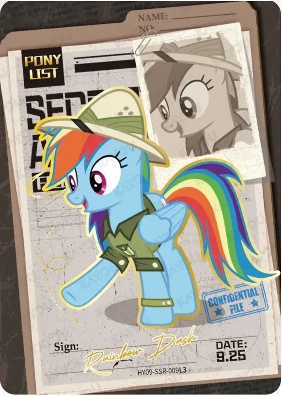 KAYOU My Little Pony L3 SSR Set (Moon 6/7/8/9/10) - FansTradingCards