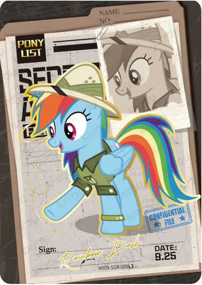 KAYOU My Little Pony L3 SSR Set (Moon 6/7/8/9/10) - FansTradingCards
