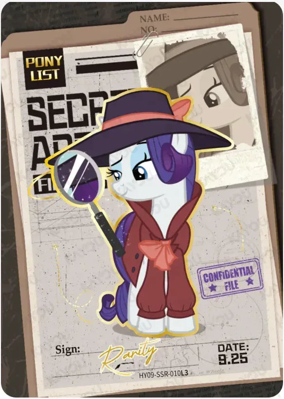 KAYOU My Little Pony L3 SSR Set (Moon 6/7/8/9/10) - FansTradingCards