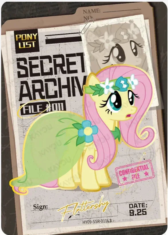 KAYOU My Little Pony L3 SSR Set (Moon 6/7/8/9/10) - FansTradingCards