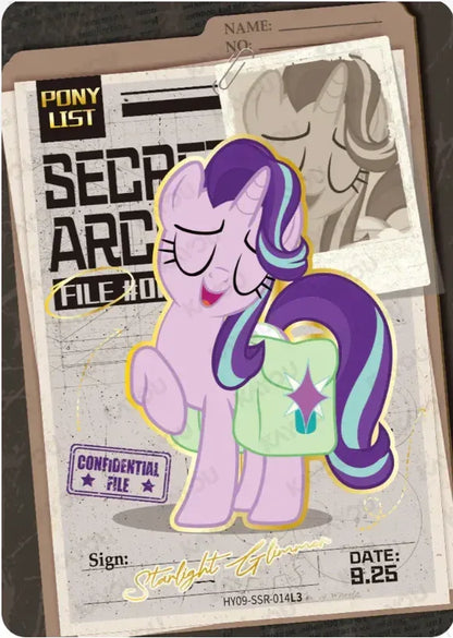 KAYOU My Little Pony L3 SSR Set (Moon 6/7/8/9/10) - FansTradingCards