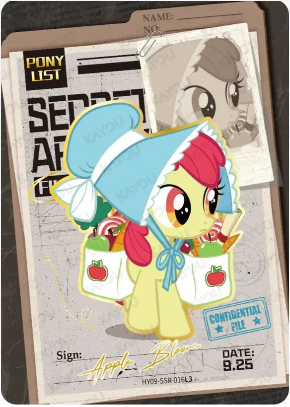 KAYOU My Little Pony L3 SSR Set (Moon 6/7/8/9/10) - FansTradingCards