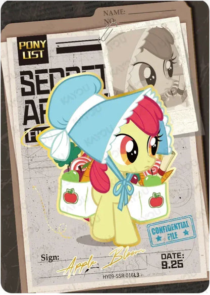 KAYOU My Little Pony L3 SSR Set (Moon 6/7/8/9/10) - FansTradingCards