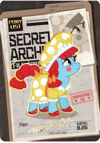KAYOU My Little Pony L3 SSR Set (Moon 6/7/8/9/10) - FansTradingCards