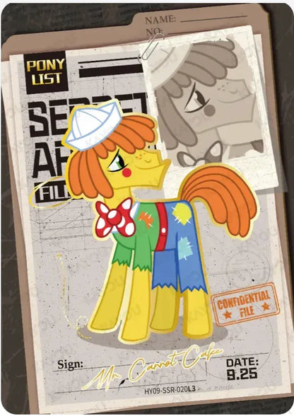 KAYOU My Little Pony L3 SSR Set (Moon 6/7/8/9/10) - FansTradingCards