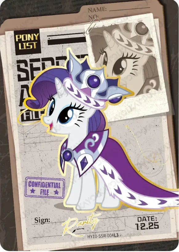 KAYOU My Little Pony L3 SSR Set (Moon 6/7/8/9/10) - FansTradingCards