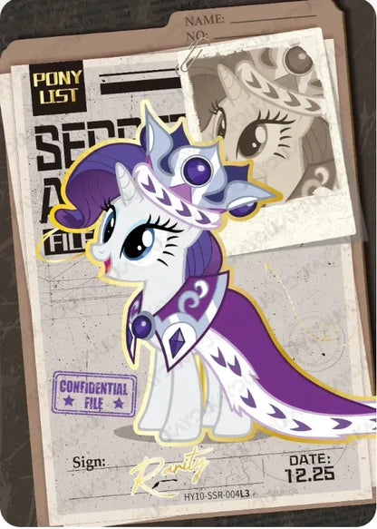 KAYOU My Little Pony L3 SSR Set (Moon 6/7/8/9/10) - FansTradingCards