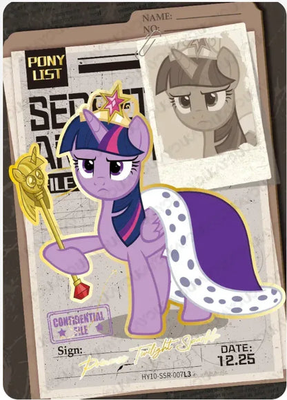 KAYOU My Little Pony L3 SSR Set (Moon 6/7/8/9/10) - FansTradingCards