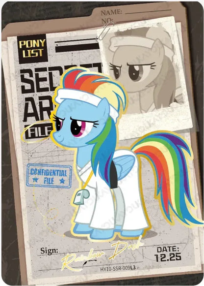 KAYOU My Little Pony L3 SSR Set (Moon 6/7/8/9/10) - FansTradingCards