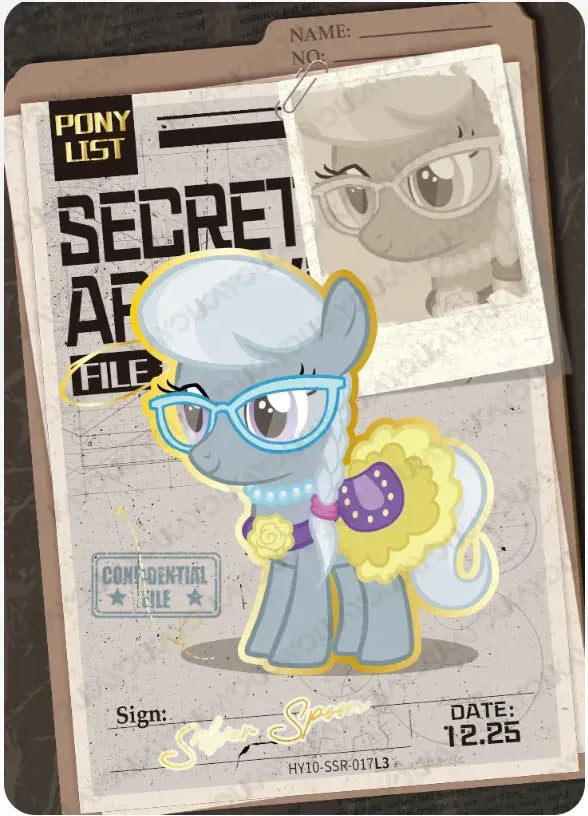 KAYOU My Little Pony L3 SSR Set (Moon 6/7/8/9/10) - FansTradingCards